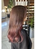 brown ×pink