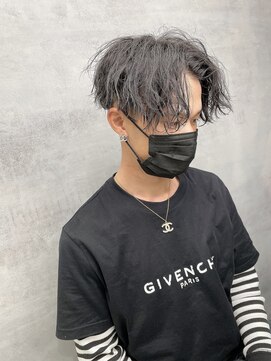 ネクスト 静岡店(NEXT) MEN'S HAIR カルマパーマ ダークアッシュ ニュアンスパーマ