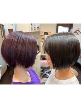 【カット+カラー\9400】『年齢を重ねても美しくいてほしい』魅力を最大限に引き出したスタイルをご提供★