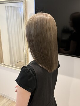 ブリエ(BRiLLER) 髪質改善カラー『ミルクティーベージュ』