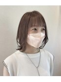 透明感カラー