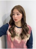 前から見ても綺麗に馴染むシールエクステ