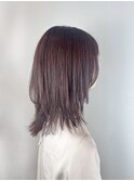 ミディアムレイヤー/ラベンダーベージュ/20代30代40代