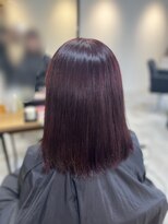 エフフォーユアヘアー(F for your hair)&nbsp;ワインレッド