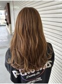 ベージュ×透明感