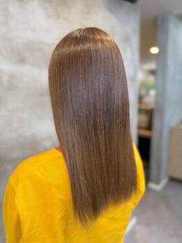 バニラ(VANILLE)の写真/【川内】髪質改善酸性ストレート取扱い◇お客様のお悩みに合わせた最適な施術を提案◎最高の手触りに。