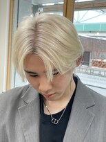 オリビアヘアー(OLIVIA HAIR) 【メンズ】クリアなホワイトカラー