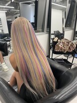 バズ サッポロ バイ フィーネ(BuzZ sapporo by Fi-Ne)&nbsp;ミルクティーレインボーエクステ