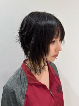 ガレリアエレガンテ 栄店(GALLARIA Elegante) ウルフカット/ショートウルフ/前下がりウルフ/クリエイティブ