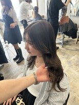 ラボアン 梅田店(lab.em.) 透明感カラー×髪質改善×巻き髪