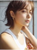 ミセスショート×白髪ぼかしカラー30代40代50代60代