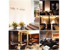 ヴィラ アンド テラス(Villa X terrace)の雰囲気(店内です。【髪質改善/白髪染め/酸性ストレート/ヘッドスパ】)