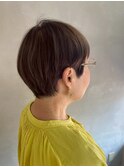 品よく垢抜ける◎大人女性の若見えショート