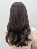 アルファ(alpha)&nbsp;大人ガーリー/ダークアッシュ/似合わせカット/ミディアムレイヤ