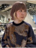 bibito インナーカラー ハイトーンカラー レイヤーボブ