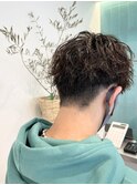 ルーズショートパーマ波巻きシャドウパーマフェザーパーマ本厚木