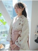 袴着付け/袴/卒業式着付け/着物/袴着付/袴ヘアセット/袴ヘア