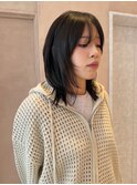 【晴音】ミディアムウルフ/ミディアムレイヤー/20代