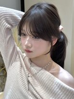 ロンド シャルム 吉祥寺(Lond charme) ダークラベンダー/くびれレイヤー/韓国巻き/顔周りカット/吉祥寺
