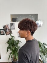 アロハナ 津店(ALOHANA) ブリーチなしワンカラー/透明感ブラウン/メンズカラー/学生/艶髪