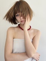 ローレンアオ(LOREN AO)&nbsp;着物ヘア/ダークアッシュ/ミディアムレイヤーカット/名古屋名駅