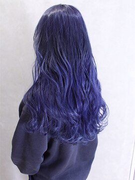 ラニヘアサロン(lani hair salon) ブルーグラデーション