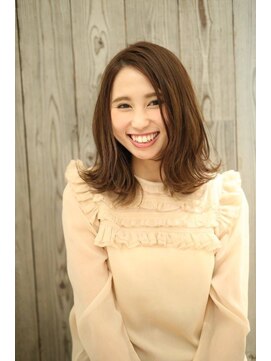 ソファ ヘア 仙台(Sofa) フェミニンミディアム【Sofa仙台/髪質改善/oggiotto】