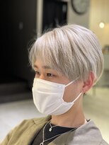 アディクト(ADDICT)&nbsp;【 ADDICT_ 寺垣 】メンズマッシュホワイトカラー