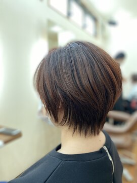 ヘアーミックス ニット(hair mix nitt) くびれショート