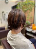 ナチュラルショートボブ