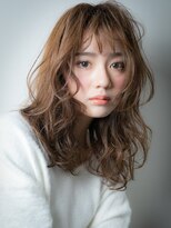 カバーヘア ブリス 北浦和(COVER HAIR bliss)&nbsp;ニュアンスカラーくせ毛風大人フェミニンw北浦和20代30代40代