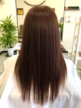 ヘアー リアム(Hair Liam)の写真/《縮毛矯正がおすすめ★》はじめての方大歓迎♪ダメージレスで自然な仕上がり◎いつでも魅力的なヘアに♪