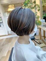 オーシャン(Ocean)&nbsp;[OCEAN Hair&Life藤原純] 白髪ぼかしハイライトグレーベージュ☆