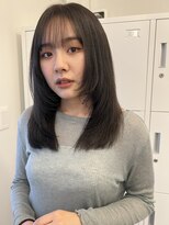 ボタン ハカタ(VOTAN hakata)&nbsp;【YU_KA】顔まわりレイヤー×チョコレートカラー