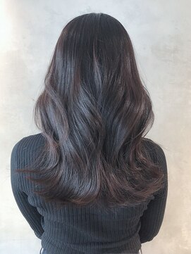 アルバム 渋谷パルコ(ALBUM) 地毛風グレージュ_ホワイトグレージュこなれミディ_ba382201