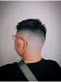 スキンフェード ショート  バーバー 大宮 ヒロ銀座