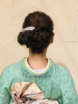 エフジェイメイド(F.J.MADE.) ＃結婚式ヘアセット＋着付け（訪問着）