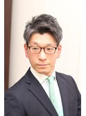 ビジネススタイル/アップバング/ツーブロック/ショートスタイル
