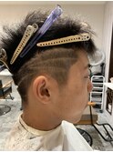 【filo山口】メンズ刈り上げ+ラインスタイル♪