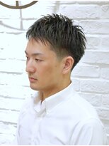 ヨシザワインク プレミアム 横浜 桜木町店(YOSHIZAWA Inc. PREMIUM)&nbsp;スパイキービジカジアップバングバーバースタイル