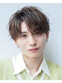 ツーブロック束感流行マッシュ