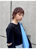 ブリーチパーマ/ウルフパーマ/マッシュウルフ/ショートパーマ
