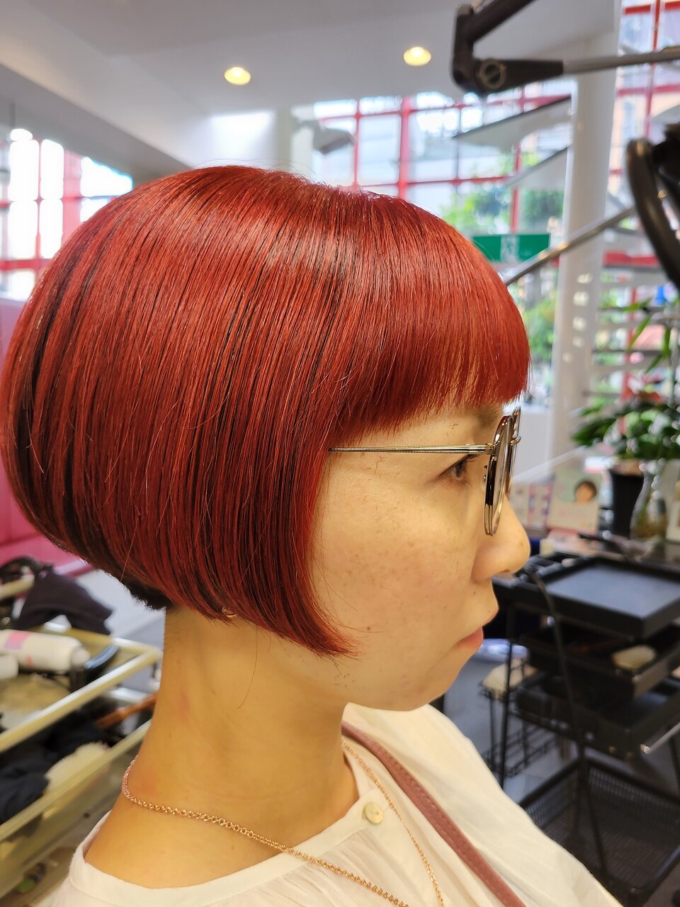ボックスボブ：L181774073｜榮美容室 本店のヘアスタイル