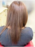 30代40代ハイライトバレイヤージュ透明感3Dカラーベージュ