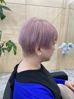 ローブヘアー 千早店(ROBE HAIR) ケアブリーチ＋カラー+トリートメント