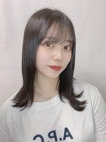 イーエムエー アールビアンカ 名駅店(e.m.a×Ar be.anca)&nbsp;透明感カラー×外ハネスタイル