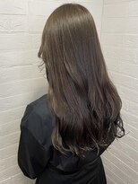 ヘアースペースブルーム プリュス 石橋店(HAIR SPACE BLOOM plus) 石橋阪大前/オリーブグレージュ/透明感カラー/