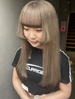 ジーナ(XENA) エンドカラー　渋谷　前髪カタログ