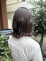 ココカラヘアー プラス(cococara‐hair plus)&nbsp;ミディアムボブ/グレージュ/透明感カラー/艶髪