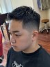 【学割U２４】カット＋シェービング　☆￥4500→4200